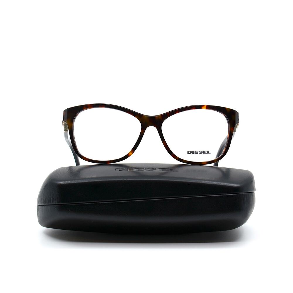 NEW DIESEL DL 5085 052 DARK HAVANA EYEGLASSES FRAME - Picture 4 of 11